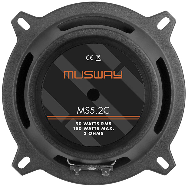 MUSWAY MS-5.2C 2-WEGE KOMPONENTEN-SYSTEM 13 cm (5.25”) Lautsprecher 180 Watt