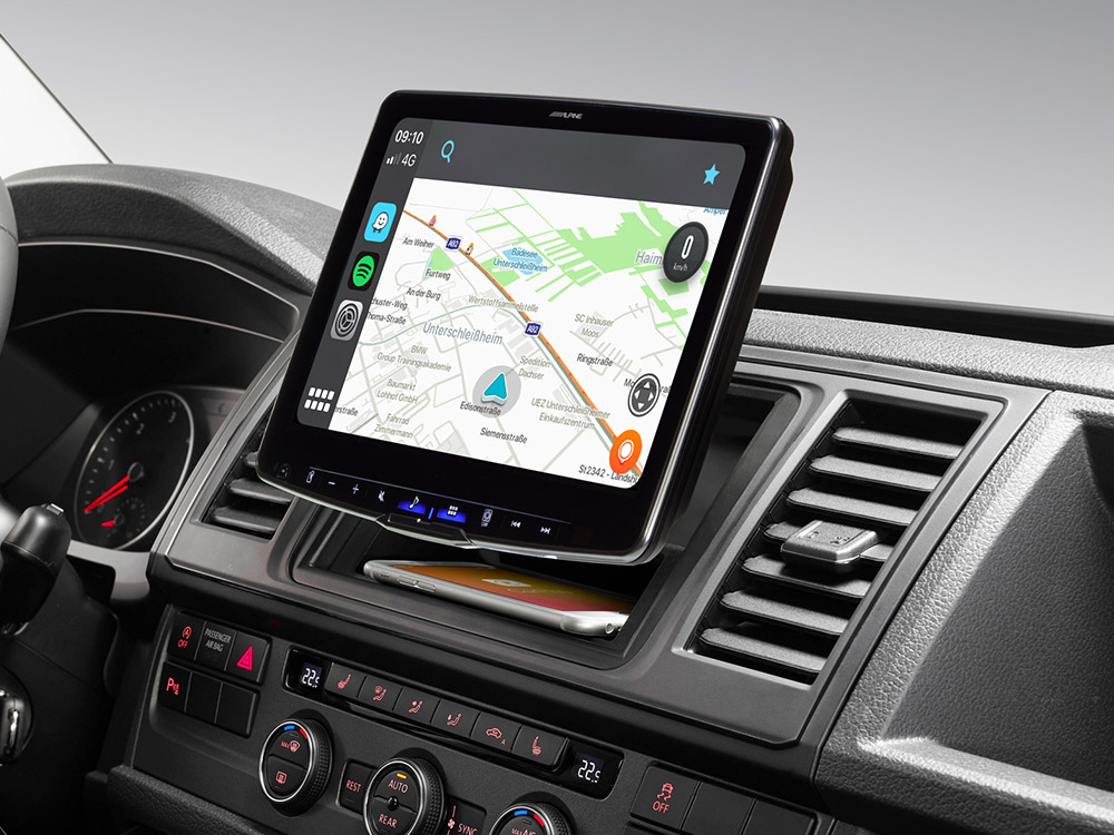 Alpine iLX-F115T6 Autoradio mit 11-Zoll Touchscreen, DAB+, Bluetooth, für Volkswagen  VW T5, T6, Tiguan(5N), Touran (1T), Seat Alhambra (7N)