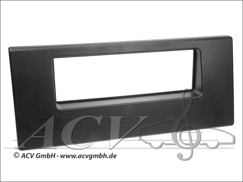 Radio panel rubber touch BMW 5 Series E39 / X5 Black 