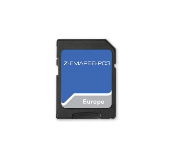 Zenec Z-EMAP66-PC3 - Z-x56/66/65 Prime 16 GB SD-Karte EU-Karte für PKW Navigationssoftware für Zenec Z-N956, Z-N965 und Z- N966
