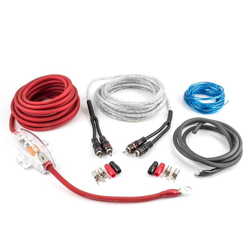 AMPIRE EPK10 Power-Kit 10mm² (Economy) Verstärker-Anschlußkabel-Set