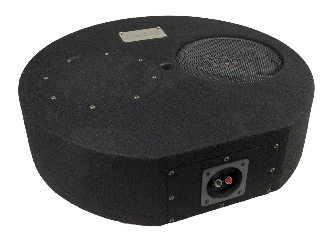 Audio System SUBFRAME R08 FLAT EVO Bassreflexgehäuse Reserverad R-SERIES EVO SUBFRAME 