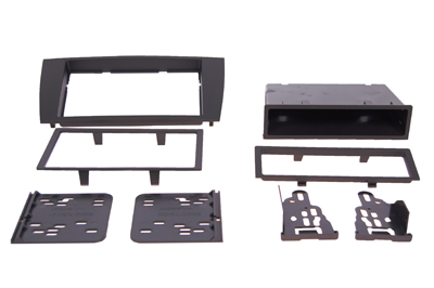 RTA 002.251-0 Multi Einbaurahmen Kit mit Ablagefach, Ausführung ABS schwarz JAGUAR S Type, JAGUAR X Type