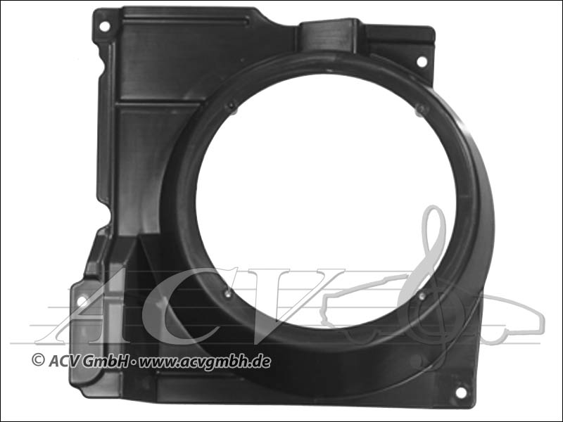 ACV 271.320-18 Speaker Adapter Ø165mm VW Polo 