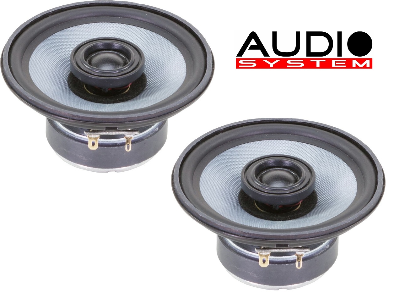 Audio System CO 120 EVO 12cm 2-Wege Koaxialsystem Mercedes W124 vorne u. hinten 120mm 1 Paar