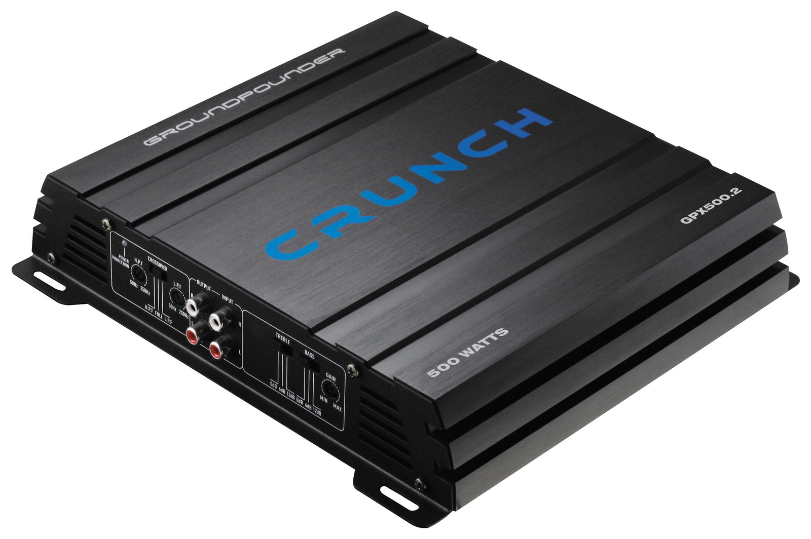 Crunch GPX500.2, 2CH Amplifier, 2 x 250 watts max. GPX 500.2