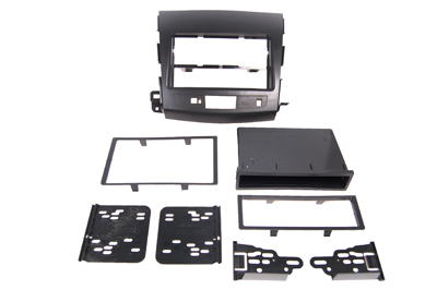 RTA 002.093-0 Multi-frame kit di montaggio con vano portaoggetti, versione ABS nero