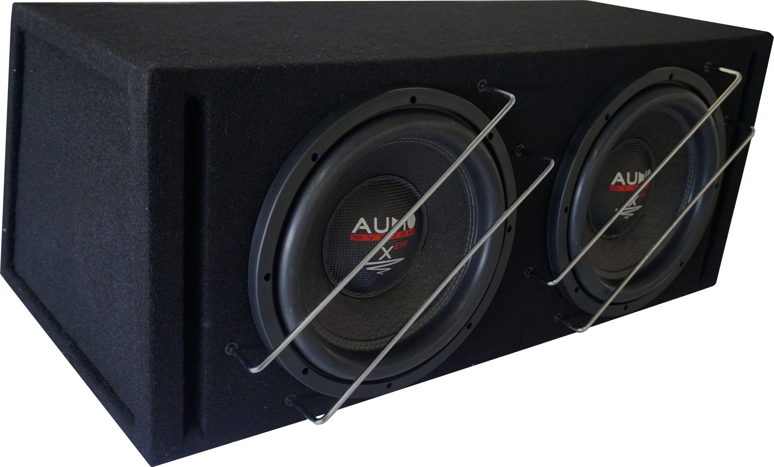  Audio System X 12 EVO BR-2 Bassreflexgehäuse X–ION-SERIES Gehäuse Subwoofer 3000 Watt mit 2 x X 12 EVO