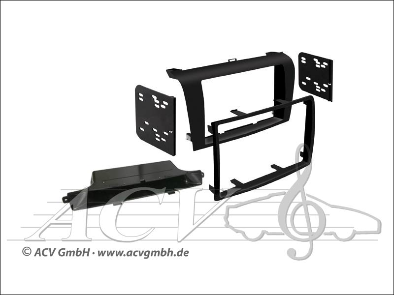 Double-DIN installation kit Mazda 3 