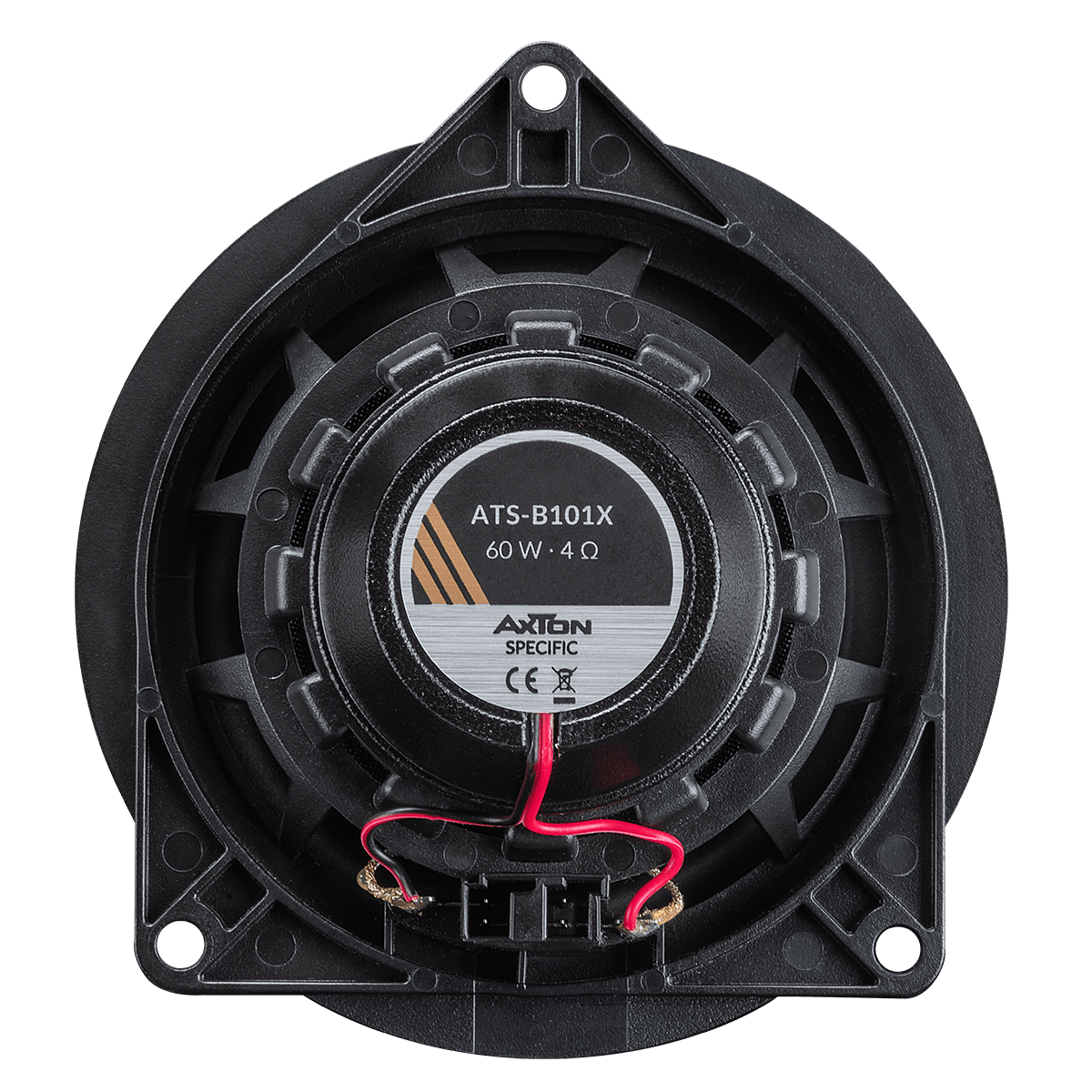 AXTON ATS-B101X 2-Wege 10 cm (4") Koaxial Lautsprecher System kompatibel mit BMW Fahrzeugen