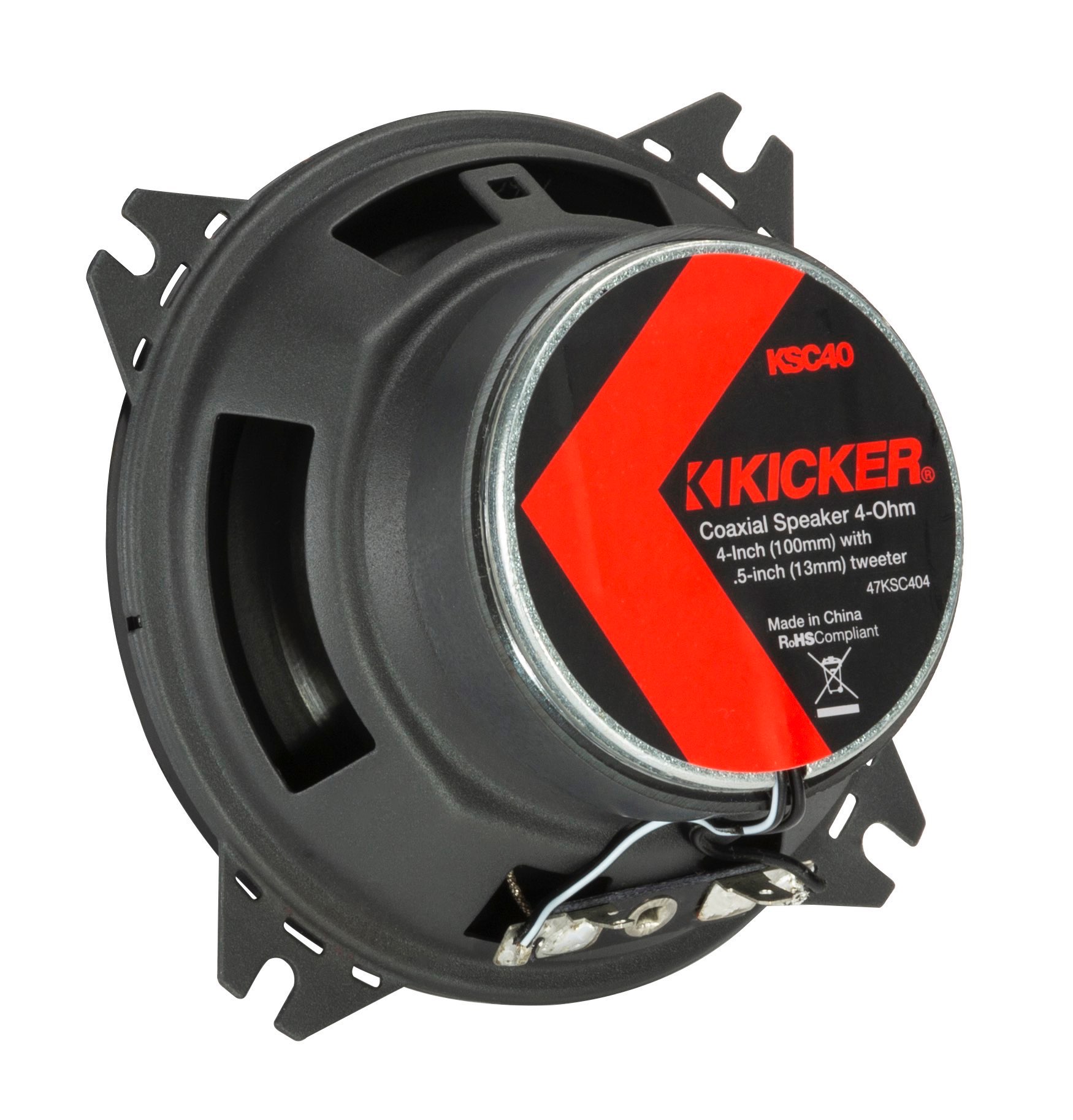KICKER KSC404 2 Wege Koax Lautsprecher 10 cm KSC404-47 150 Watt 1 Paar KSC40