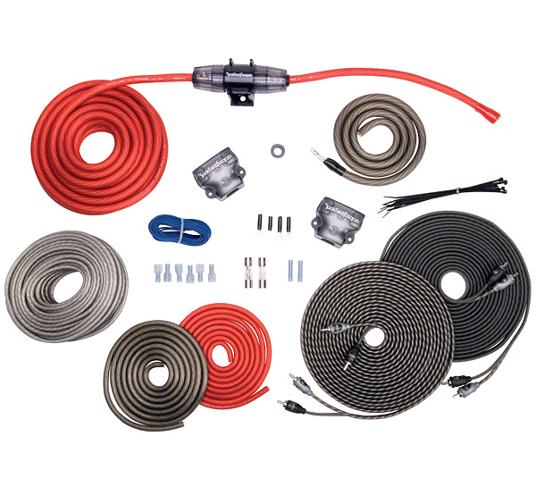 ROCKFORD FOSGATE RFK4D DUAL AMP KABELKIT RFK4D