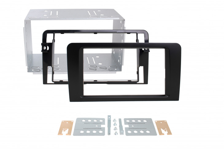 RTA 002.113P1-0 Double DIN Profi Frame, black , Audi A3 (8P / 8PA ) from 2003 - >