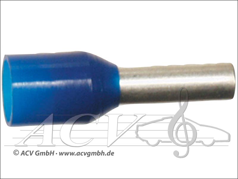 ACV viroles 340 025 100 2,50 mm ² bleu 