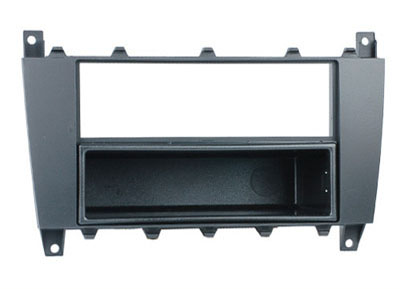 RTA 001.064-0 2 - DIN mounting frame, Black ABS, shelf unit can be removed for another DIN