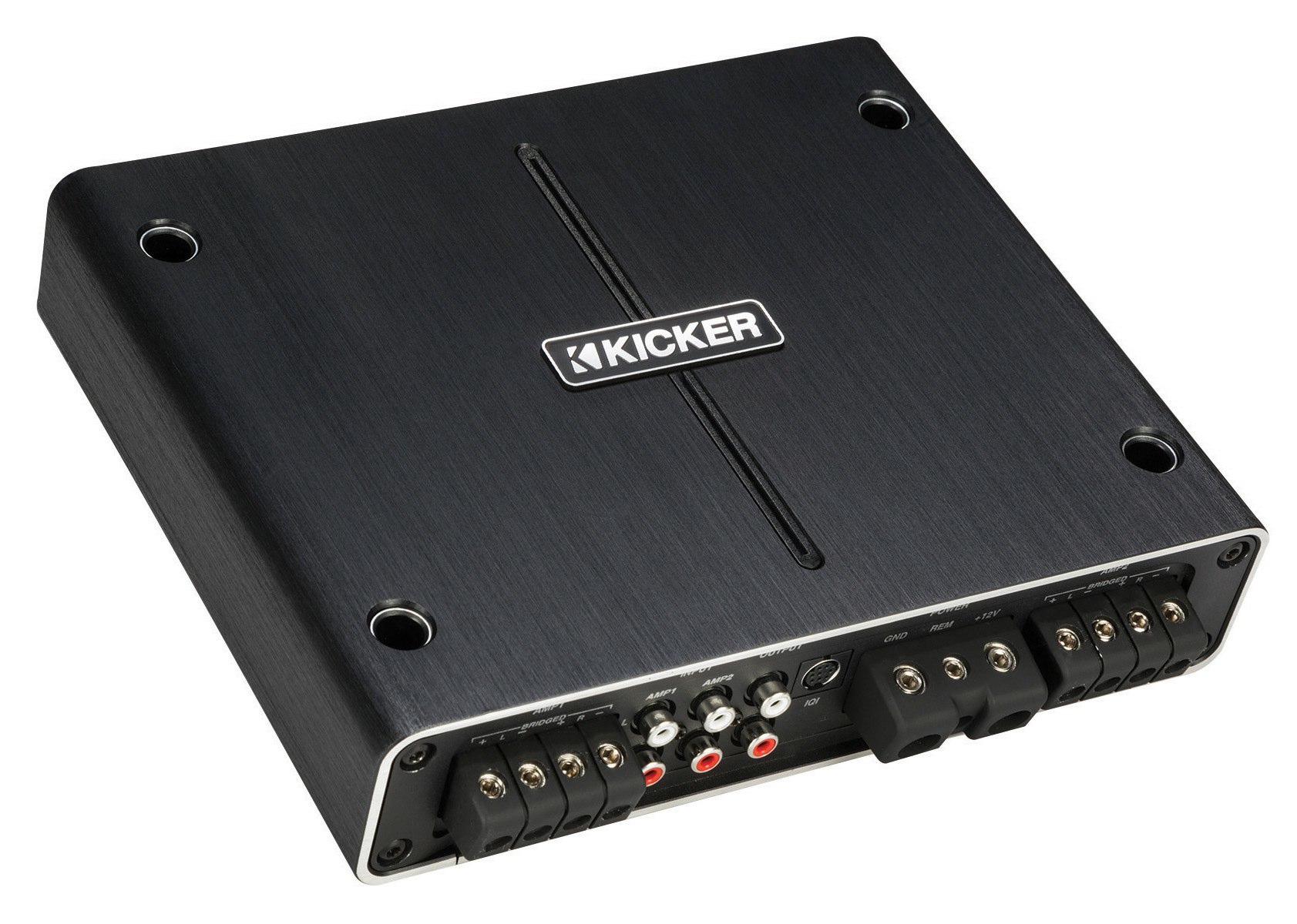 KICKER IQ500.4 Class-D 4 Channel Amplifier mit DSP 4-Kanal Verstärker 500 Watt