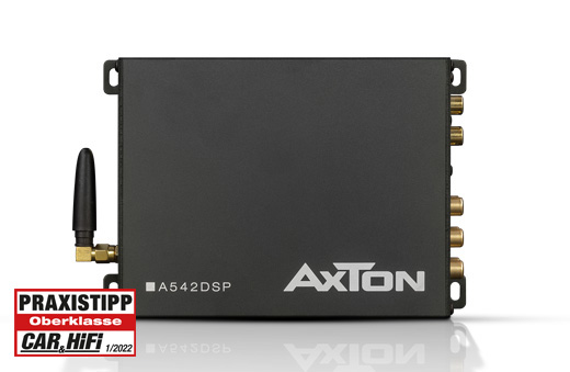 Axton Paket AXB20A 20 cm / 8" Aktivsubwoofer + A542DSP Plug & Play DSP-Verstärker