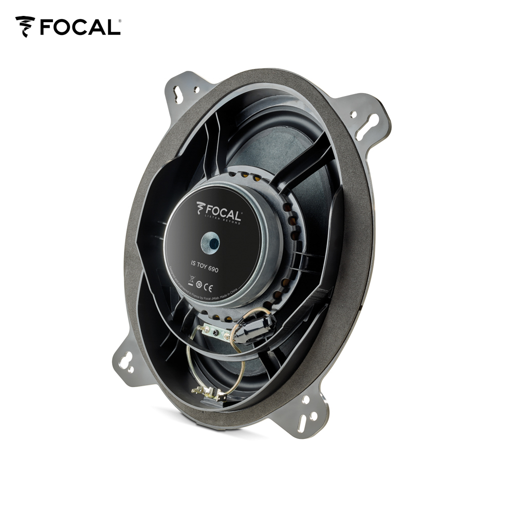 Focal IS TOY 690 spezifisches 2-Wege oval 6x9" Lautsprecher Kombo System kompatibel mit Toyota, Lexus - ISTOY690 