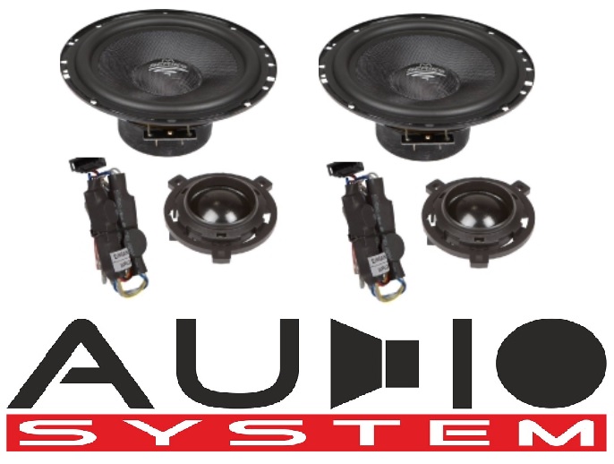 Audio System M 165 GOLF VI + VII M-Series 2-Wege Spezial Front System für vw Golf VI + Golf VII, Scirocco 