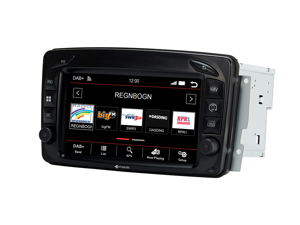 Dynavin D8-MC2000 Pro Navigation Autoradio kompatibel mit Mercedes Vito W639, Viano W639, C-Klasse W203, CLK W209, G-Klasse