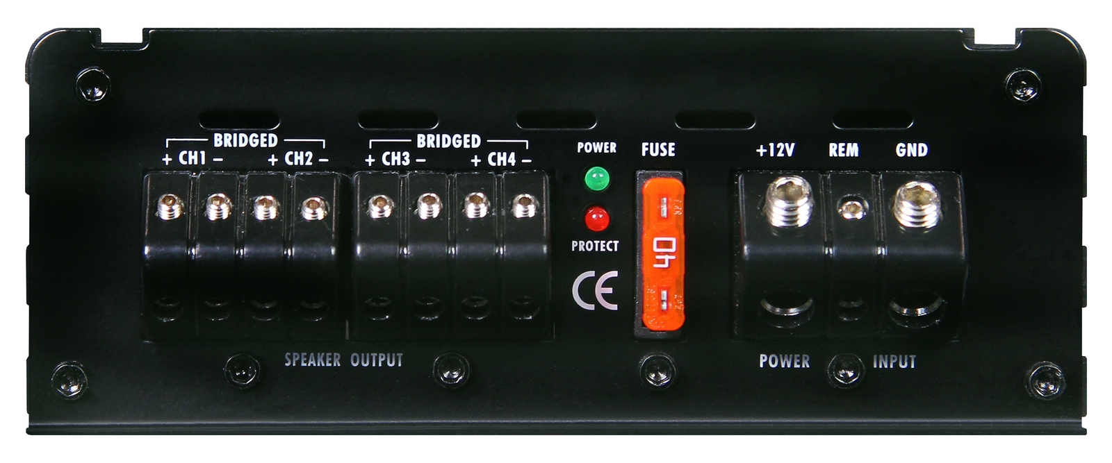 Crunch GTO-4125 4-Kanal Verstärker Endstufe Amplifier 500 Watt RMS