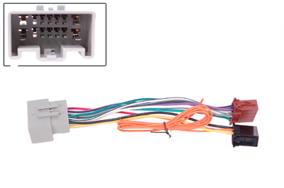 RTA 004.235-0 Cavo adattatore per auto specifico fascio di lunghezza del cavo: 185mm