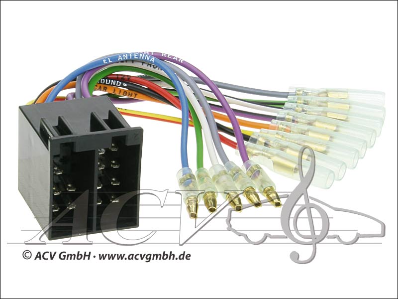 ACV 1230-04 Universal-Umrüstadapter Strom und Lautsprecher