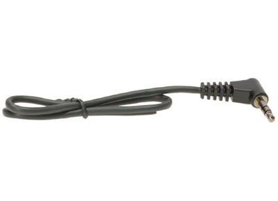 RTA 305.040-0 Audiokabel Klinkenstecker 90° 3,5mm auf 30cm geschirmten Kabel - 1 Stk. im Blister