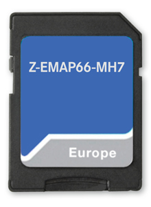 ZENEC Z-EMAP66-MH7 - Z-xxx66 Prime SD-Karte LT7 EU-MotorHome Reisemobil Navigationssoftware für Zenec Z-N956, Z-N965, Z- N966, Z-E3756 und Z-E3766
