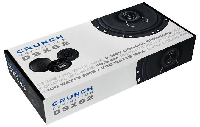 CRUNCH DSX 62 APPARTEMENT 2 voies coaxial 16,5 cm DSX62 