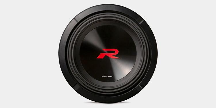 Alpine R2-W8D4 Subwoofer 20 cm (8-Zoll) R-Series 1000 Watt