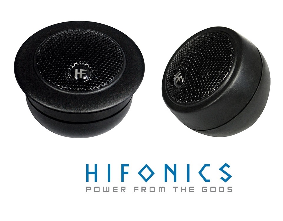 HIFONICS TS6.2T 25 mm Hochtöner mit Kabel Frequenzweiche 250 Watt 1 Paar