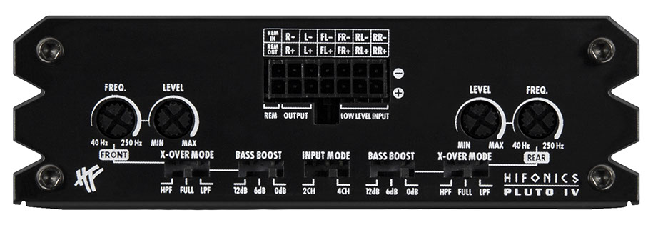 Hifonics PLUTO IV Class D Digital 4-Kanal Micro Verstärker