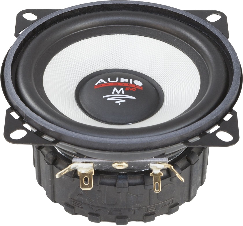 AUDIO SYSTEM MS 100 EVO Tief / Mitteltöner / Midrange Lautsprecher 1 Paar 10cm