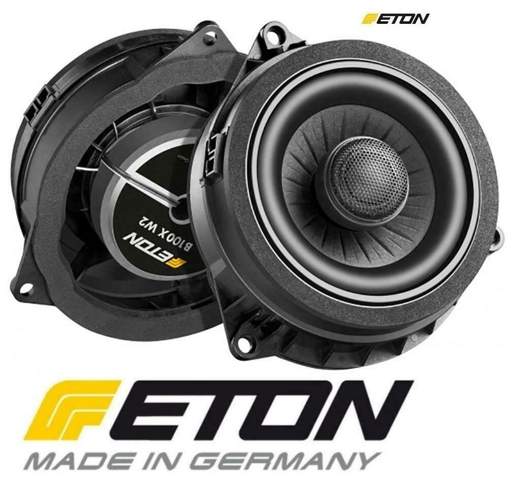 ETON B100XW2 10 cm 2-Wege Coax Lautsprecher für BMW Fahrzeuge