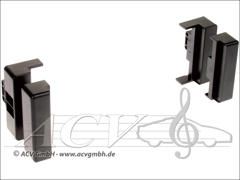 ACV 281320-01 Radioblende Audi A4 / A6 / A8 schwarz ACV 281320-01 Radioblende Audi A4 / A6 / A8 schwarz