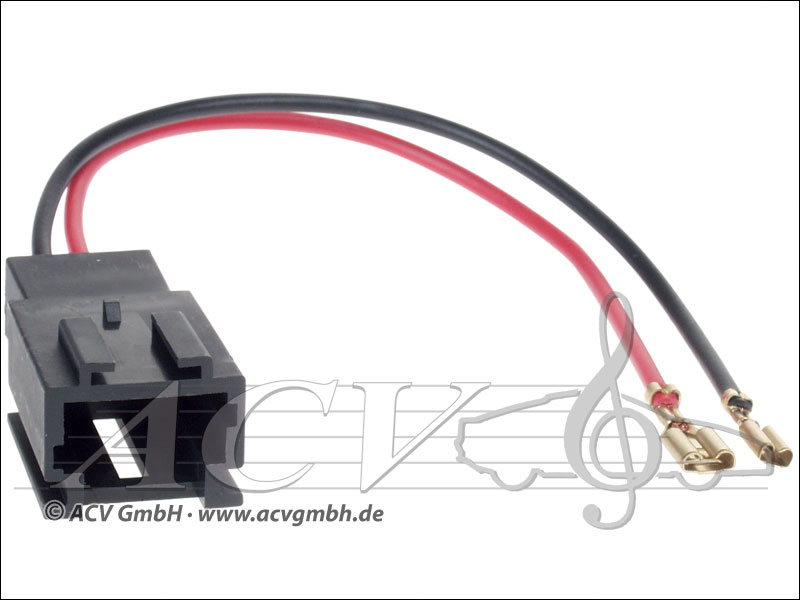 ACV 1046-01 Citroën / Peugeot câble adaptateur Président 