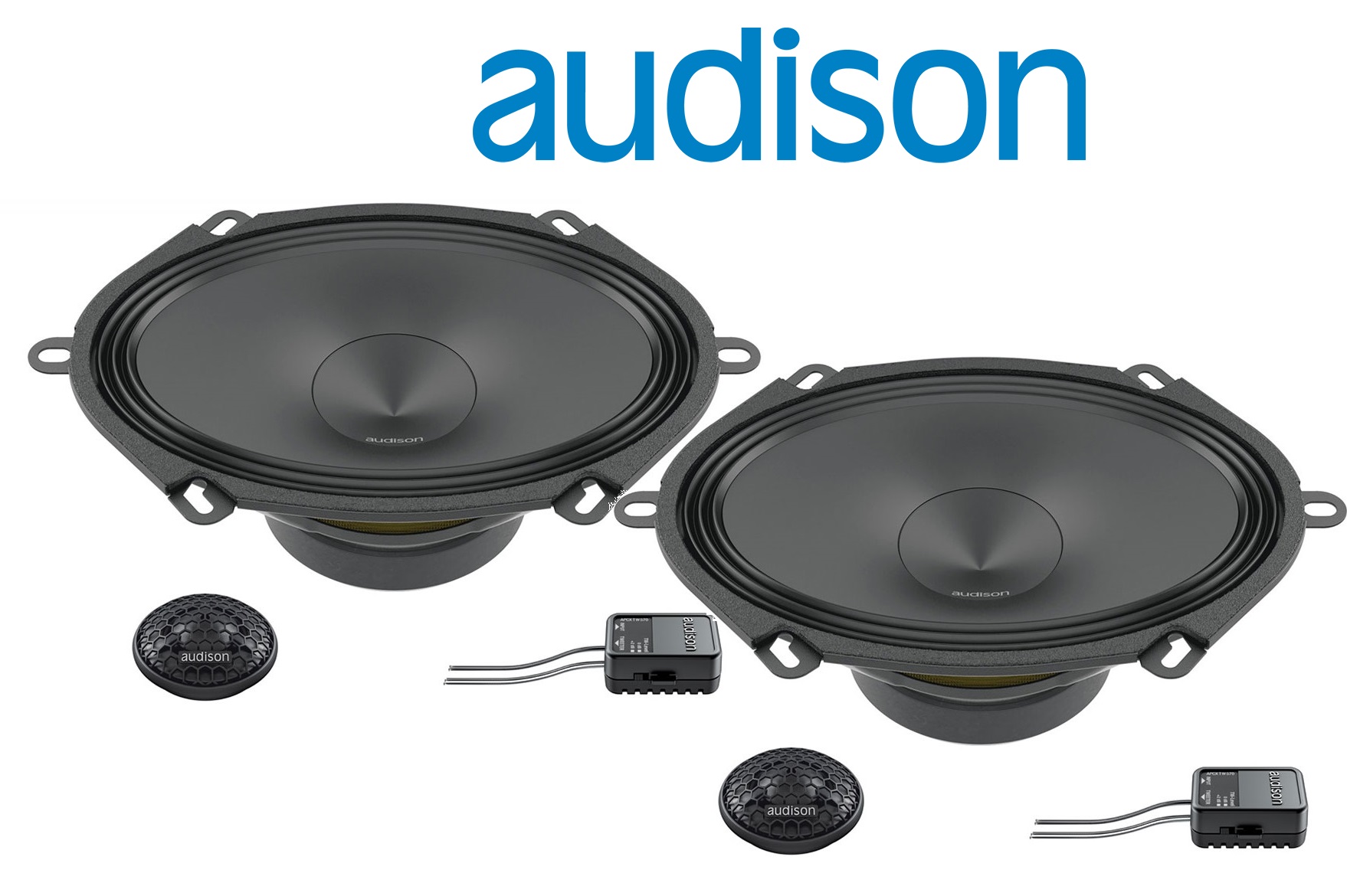 Audison Prima APK 570 - 5x7 2-Wege Kompo-System KIT 2Way AP 1+AP 570+XOVER