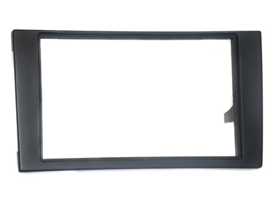 RTA 002.118-0 Double DIN Cadre de montage en ABS noir