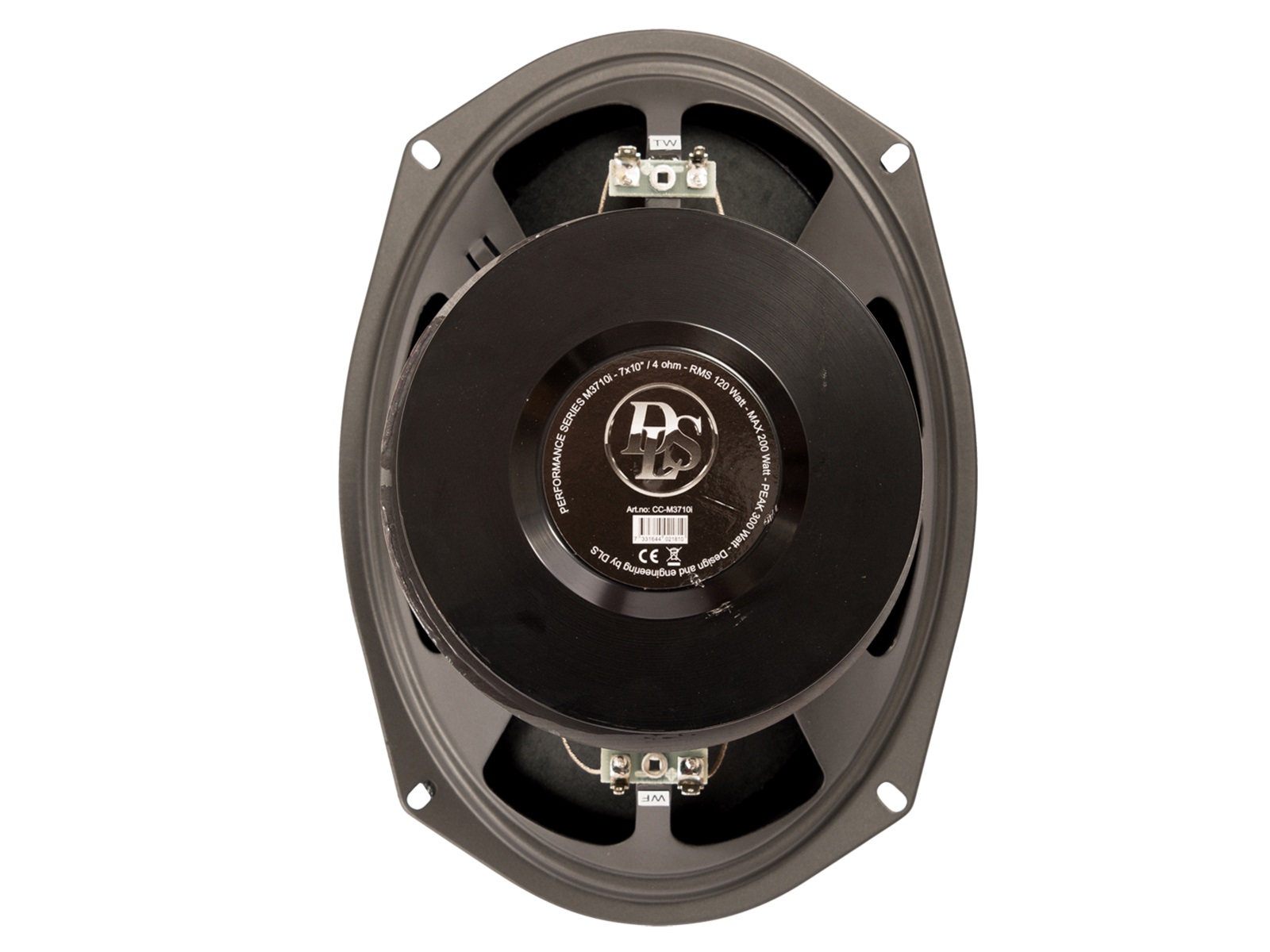 DLS M3710 oval 7x10 3-Wege Koax Lautsprecher Set 300 Watt - 1 Paar   