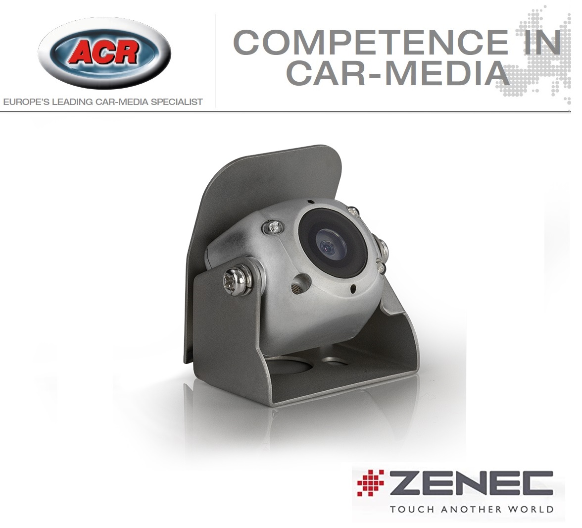 ZENEC ZE-RVSC62 Universal Rückfahrkamera für Reisemobile