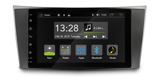 RADICAL R-C10MB2 Mercedes W211 Infot. Android T8 Autoradio Navigation für Mercedes E-Klasse (W211)