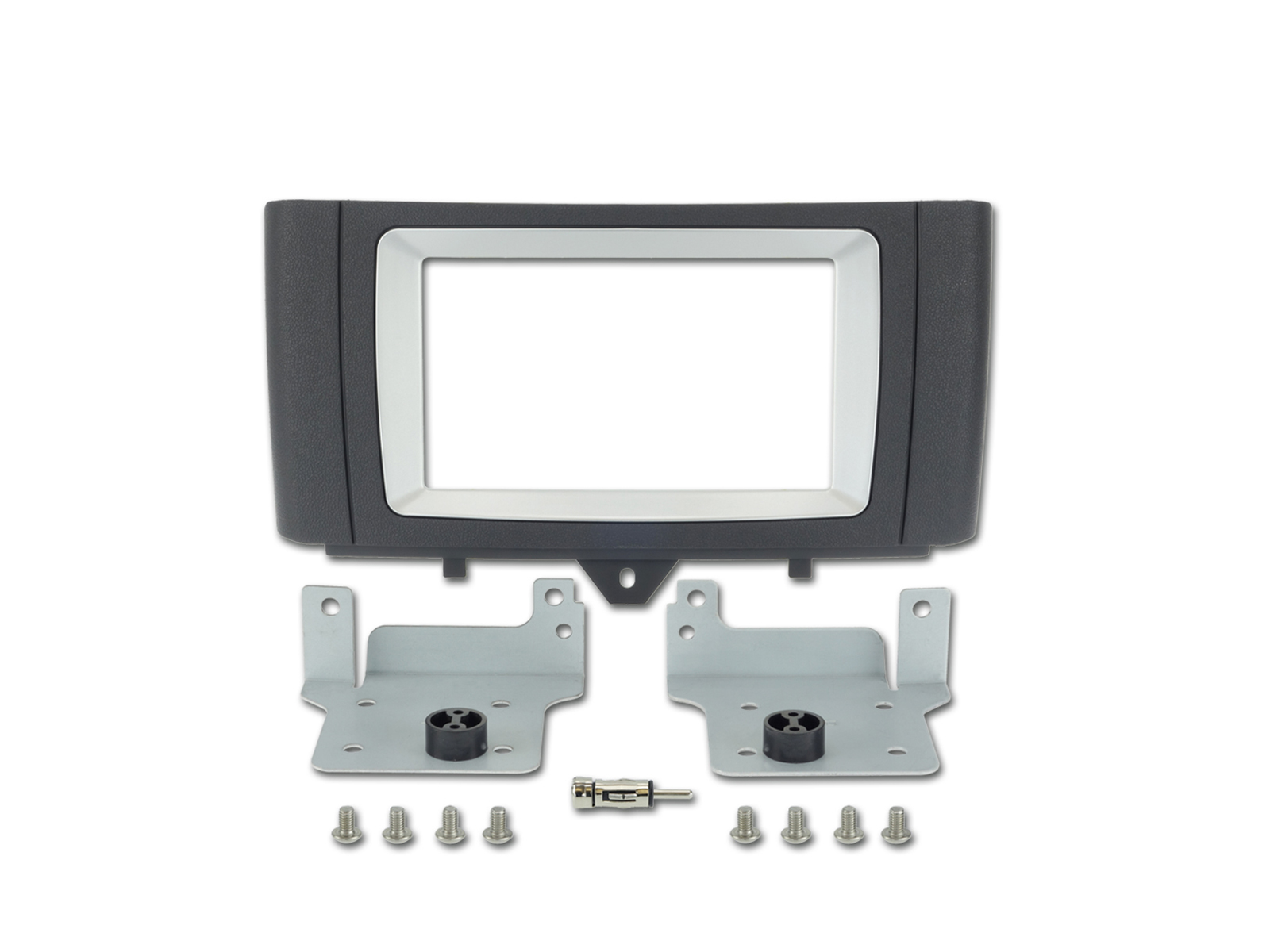 Alpine KIT-61SMT Einbauset für Smart Fortwo (451) Installations-Set 2 DIN