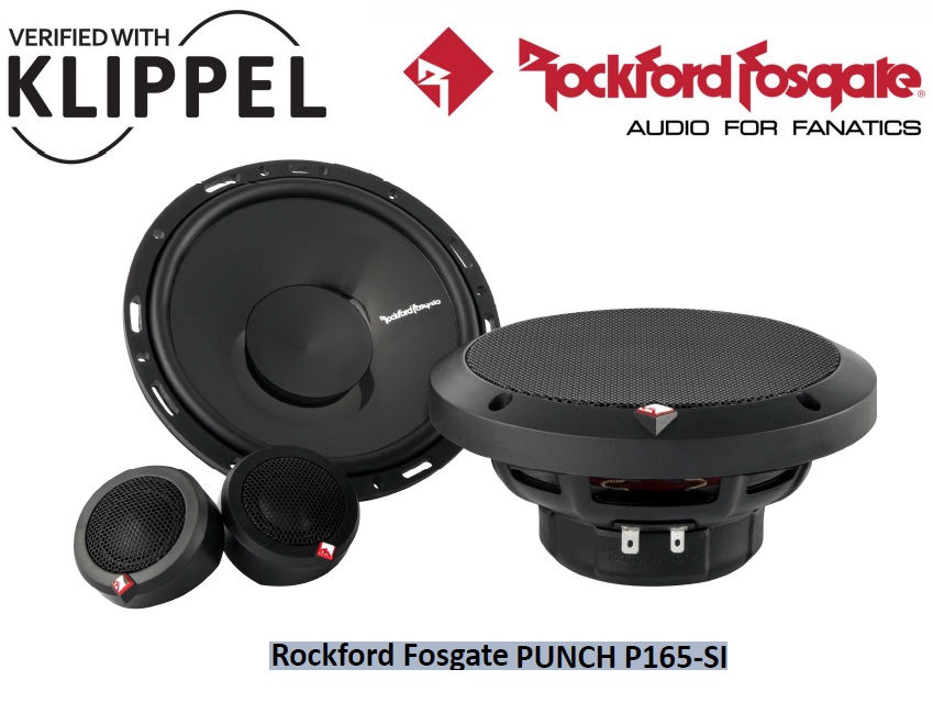Rockford Fosgate P165-SI 16,5 cm (6.5") 2-Wege Kompo Lautsprecher Set 120 Watt