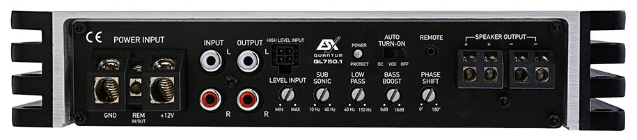 ESX QL750.1 QUANTUM Digital Monoblock Mono Class D Digital Verstärker 750 Watt RMS