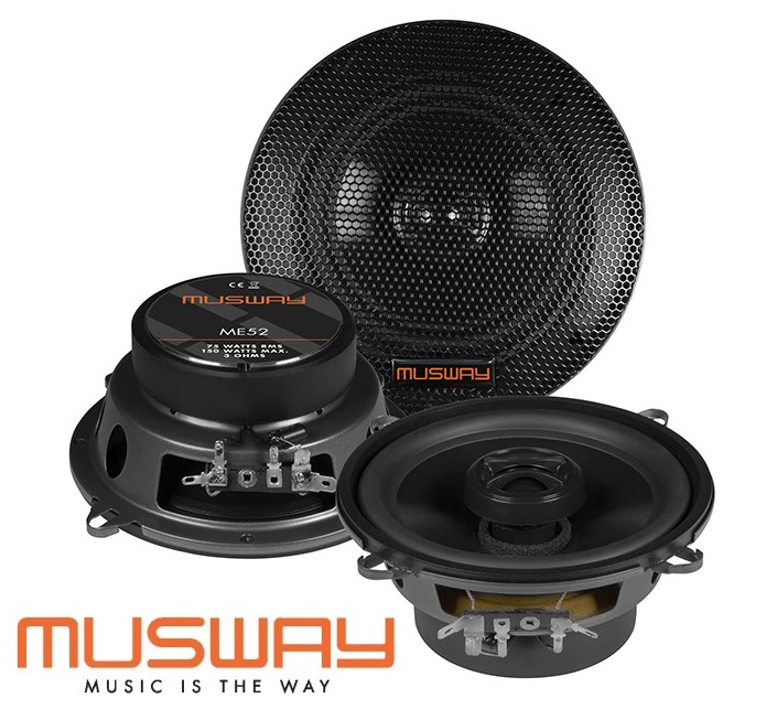 MUSWAY ME-52 Koax 13 cm 2-WEGE KOAX-LAUTSPRECHER 150 Watt 1 Paar