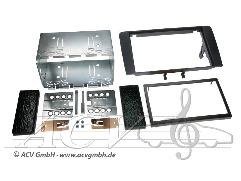 Double-DIN installation du kit Audi A3 (8P) 