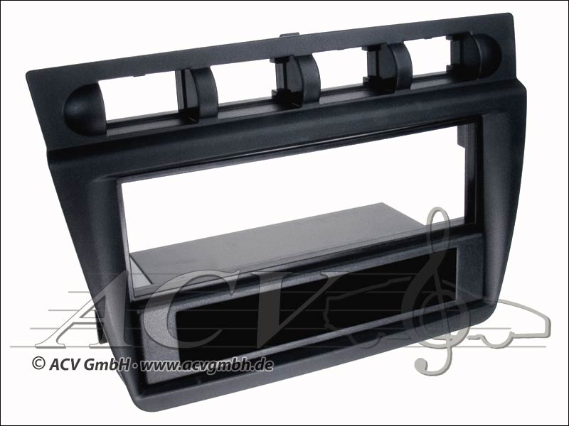 Radioblende Kia Picanto schwarz Radioblende Kia Picanto schwarz
