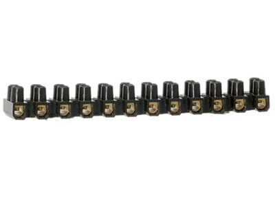 RTA 156.001-0 Terminal strips, 1 rod 12 poles  1.0 - 4.0 mm input = 6A