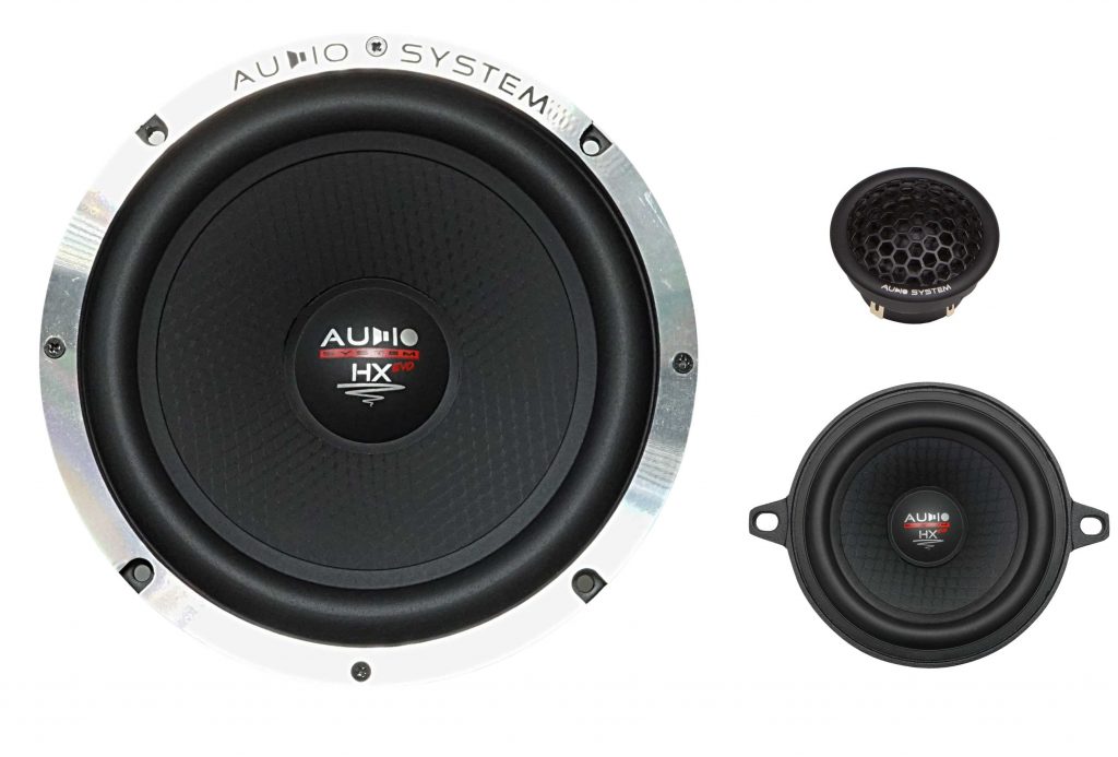 Audio System HX 165 DUST 3-WAY EVO 3 HX SERIES Vollaktiv 16,5 cm 3-Wege Aktiv System 